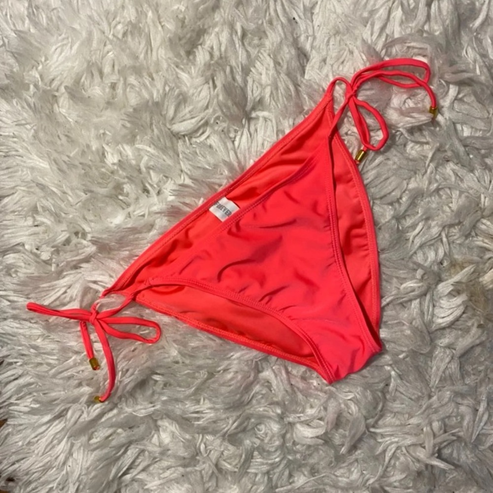 Forever 21 Pink Tie Bikini Bottom